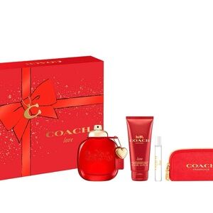 Coach Love Red Fragrance Set